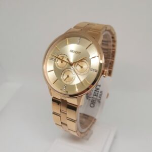 Relógio Orient Feminino Dourado - Ótica Visione